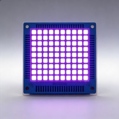 Ultrahell lila 8x8 Quadratpunktmatrix LED-Display für Aufzüge
