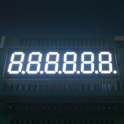 Hohe Helligkeit Rot 7 Segment LED-Display 6 Ziffern 9,2 mm Gemeinsame Kathode für digitale Countdown Timer