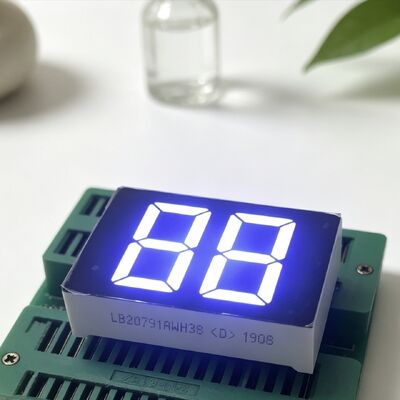 Ein guter Preis. Ultrahelles Weiß 20 mm 2-stelliges LED-Display mit 7 Segmenten gemeinsamen Kathode für digitale Warmwasserbereiter Online