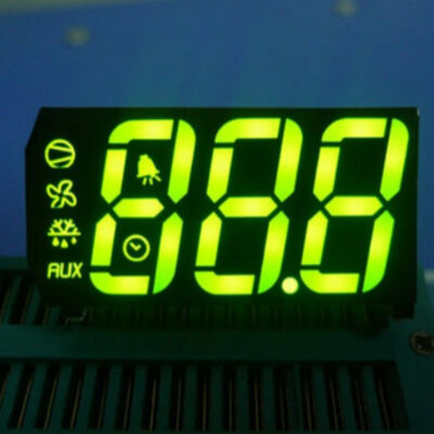 Weißes dreistelliges LED-Display mit 7 Segmenten, gemeinsame Kathode, für Kühlschrank