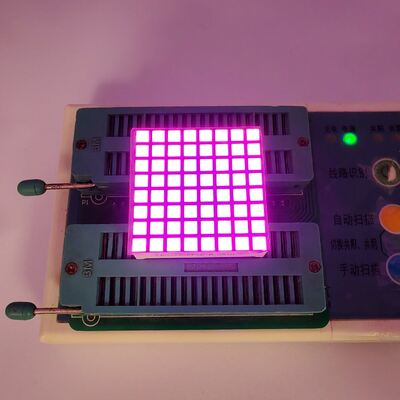Ultrahelles rosa 8x8-Punktmatrix-LED-Display für Aufzüge
