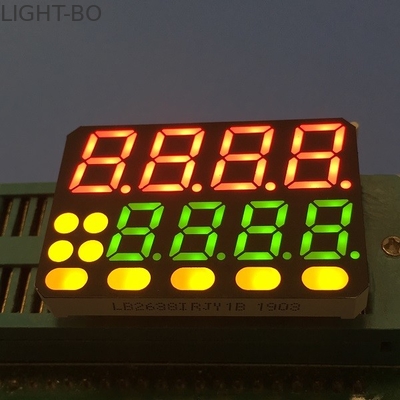 Ein guter Preis. Mehrfarben Segment LED-Anzeige der Temperatur-des Indikator8 Stellen-7 fertigen kundenspezifisch an Online