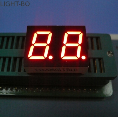 Ein guter Preis. Gemultiplexter Doppelsegment LED-Anzeigen-Doppelstellen-breiter Betrachtungs-Winkel der stellen-sieben für Uhr-Indikator Online