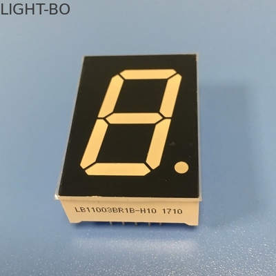 Ein guter Preis. Einstelliges Segment 7 führte Intensität 14.2mm der Anzeigen-allgemeine Anoden-60-70mcd Lumious Online