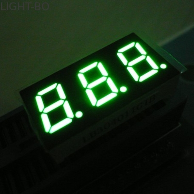 Ein guter Preis. Dreistelliges reines grünes 7-Segment-LED-Display gemeinsame Anode Online