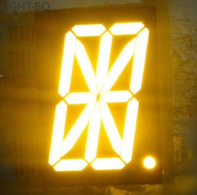 1 einstellige 16 Segment alphanumerische numerische LED-Anzeigen-niedrige gegenwärtige Operation
