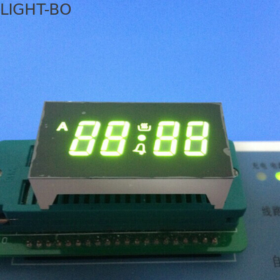 Stelle 10mm Ofen-Timer-Steuerkundenspezifische LED-Anzeigen-4 super grüne Longe-Lebenszeit