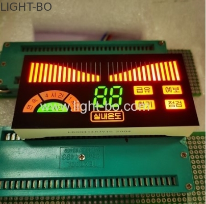 Custom Design 3 Farben 7 Segment LED-Display für Klimaanlage-Steuerung