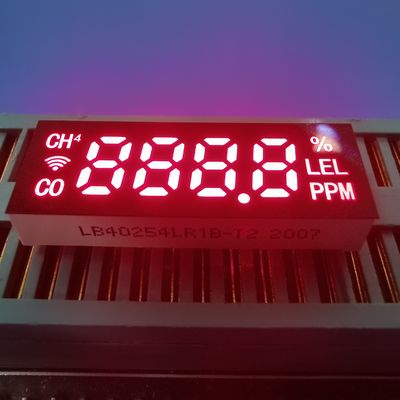 Allgemeine Anode Ultra Bright Red 7-Segment-LED-Display-Modul 28*10*5mm für den Schadgasdetektor