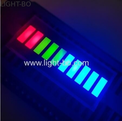 Hohe Helligkeit Mehrfarbig 10 Segment Led Bar für Instrumententafel
