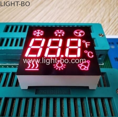 Ultrarot angepasste dreistellige 7-Segment-LED-Anzeige Gemeinsame Anode zur Steuerung von Kühlschränken