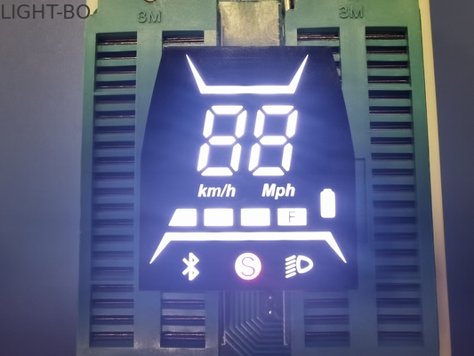 Ein guter Preis. Ultra weiß/Rot/Gelb fertigte 7 Segment geführtes Anzeigen-Modul für elektrischen Roller besonders an Online