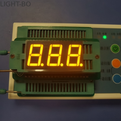 3 Segment LED-Anzeige der Stellen-0.56inch 20mcd 30nm 80mW 7