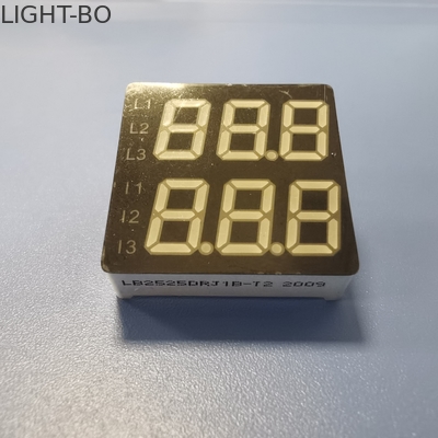 Ein guter Preis. 18mm Höhen-7 Doppellinie 4 Stellen Segment LED-Anzeigen-80mW für Instrumentenbrett Online