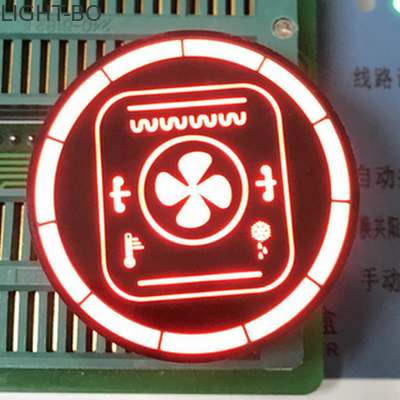 Runde fertigte 7 Segment LED-Anzeige für Temperaturüberwachung besonders an