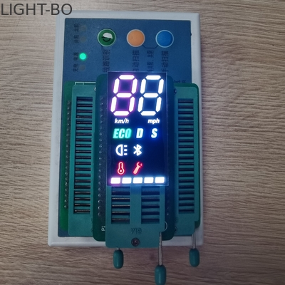 Art LED-Anzeige doppeltes der Farbe2 Stellen-7 Segment-allgemeine der Anoden-SMD für Electromobile
