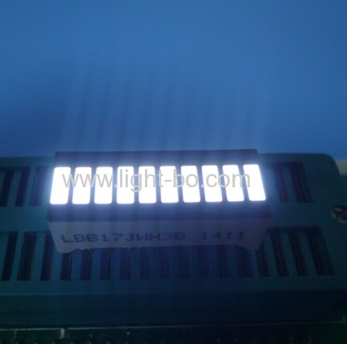 Super hellgrüne/Lichtstrahl Gradh-Reihe des Rot-10 des Segment-LED für Instrumentenbrett