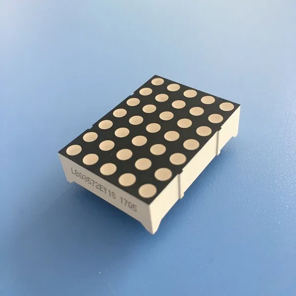 DOT Matrix LED-Display 3mm Superhelles Gelb für bewegliche Schilder/Message Boards 2