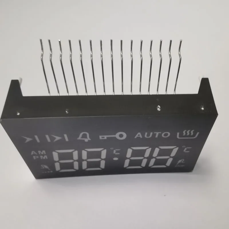 Ultra-Amber-LED-Display 7 Segmente 4 Ziffern Gemeinsame Kathode für 4 Tasten Berührung Eingebauter Ofen 3