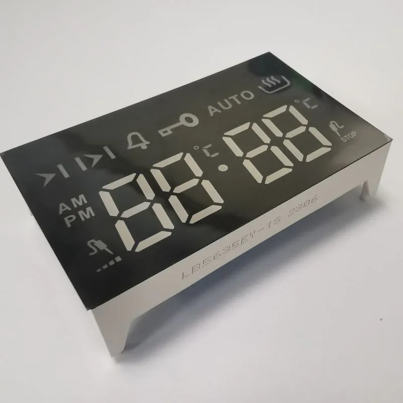 Ultra-Amber-LED-Display 7 Segmente 4 Ziffern Gemeinsame Kathode für 4 Tasten Berührung Eingebauter Ofen 2