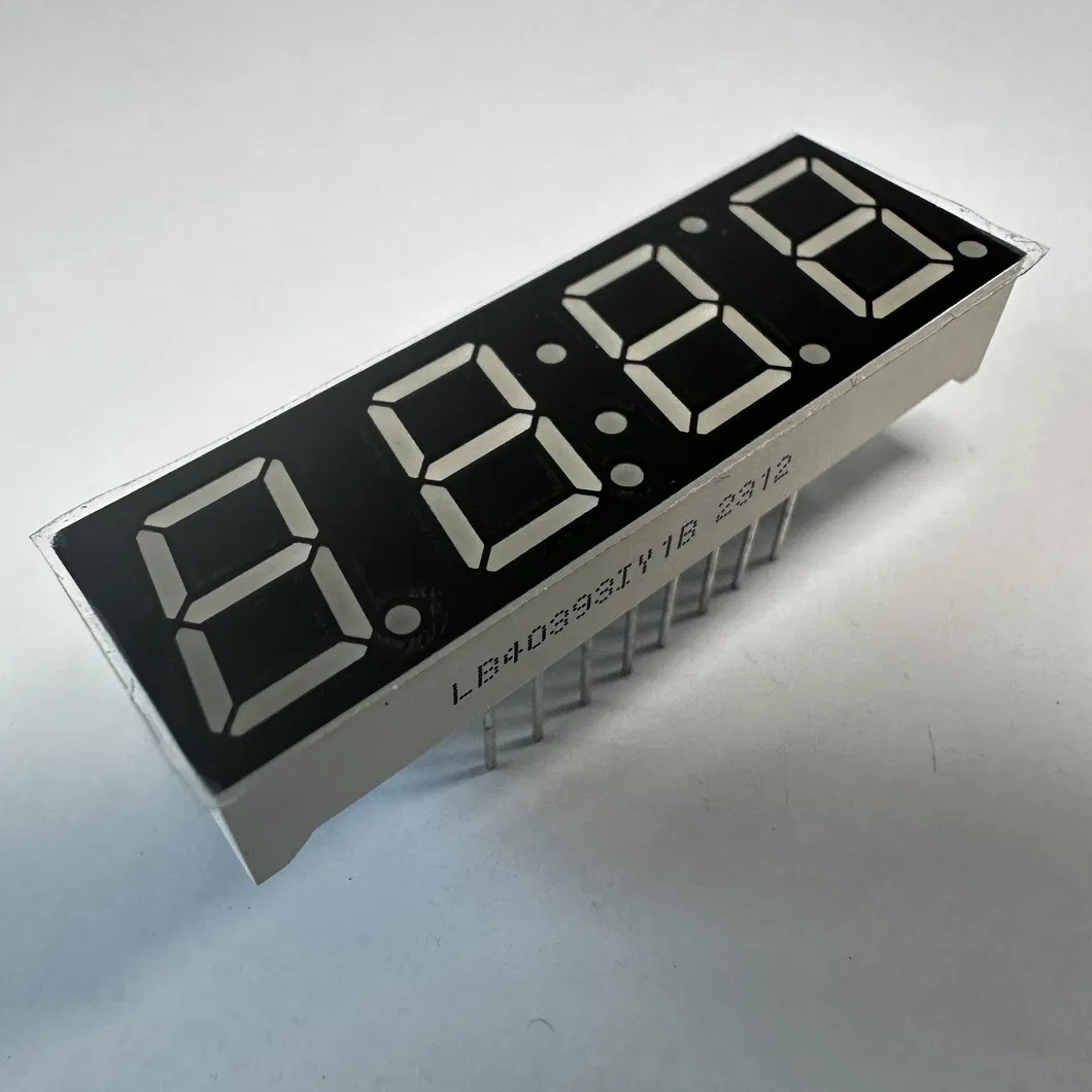 0.39"Gelbe 7-Segment-LED-Anzeige mit gemeinsamer Anode für Temperaturfeuchtigkeitsanzeiger 1