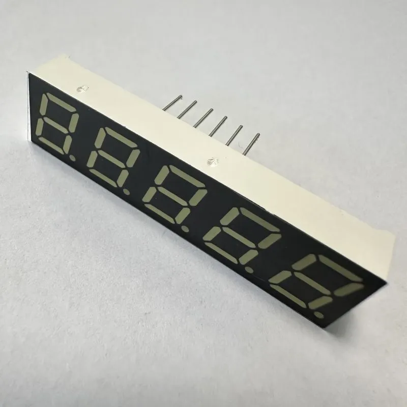 Ultraweiß 7 Segment LED-Display 5 Ziffern 0,39 Zoll gemeinsame Anode für digitale Anzeige 4