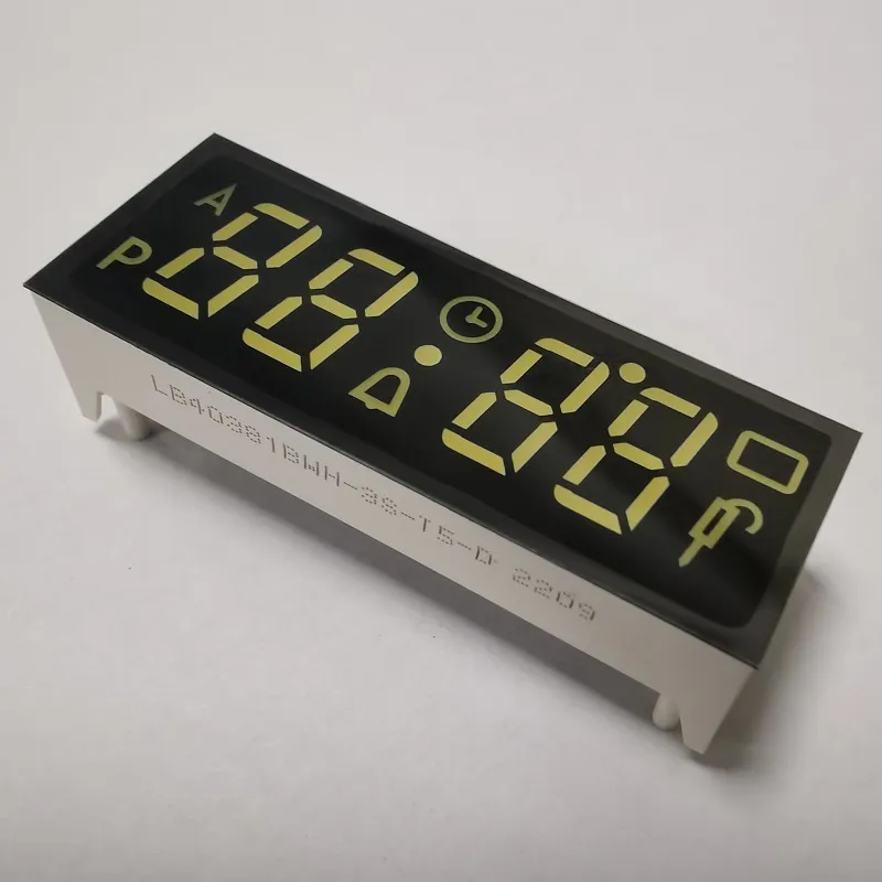 Ultraweiß 7 Segment Common Cathode LED Display 4 Ziffern für eingebauten Ofen Timer 0