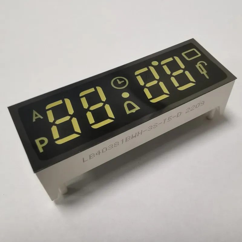 Ultraweiß 7 Segment Common Cathode LED Display 4 Ziffern für eingebauten Ofen Timer 2
