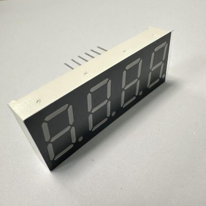 4-stellige 0,56-Zoll (14,2 mm) 7-Segment-LED-Anzeige – Reines Grün, Common Anode für Instrumententafeln & Haushaltsgeräte 3