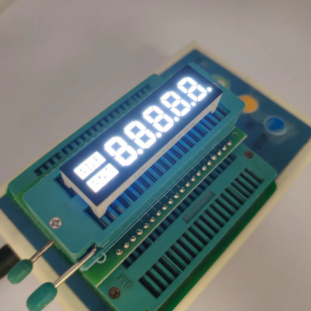 Ultrahellwei&szlig; 4-stelliges 7-Segment-LED-Uhrbildschirm f&uuml;r Haushaltsger&auml;te 0