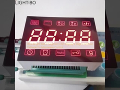 Ultrahelles Rot 7 Segmente LED-Display 4 Ziffern gemeinsame Kathode Fo Mikrowellensteuerung