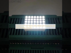 0.7 Zoll 5 X 7 DOT Matrix Ultraweiß LED-Display für Aufzug Stocknummer Anzeige
