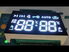 ultrahell weißes LED-Display mit 4 Ziffern und 7 Segmenten