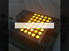 Superhelles gelbes DOT-Matrix-LED-Display 3 mm für bewegliche Schilder/Message Boards