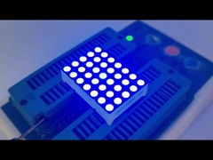 Ultrahelles Blau 3mm DOT Matrix LED-Display 5 X 7 für digitale Zeitzone Uhrindikator