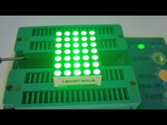 3mm 5 x 7 Reines grünes DOT-Matrix-LED-Display für Digital-Zeitzonen-Uhrenanzeige
