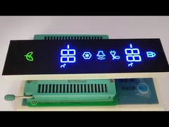 Ultrablau/grünes 7-Segment-LED-Display mit gemeinsamer Kathode für Kühlschaltanlagen