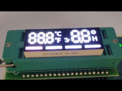 Ultraweiß/Rot 7-Segment LED-Uhr-Display-Modul für den Fahrzeugzeit-/Temperaturanzeiger