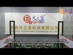 Ultraweiße, einstellige 38-mm-7-Segment-LED-Anzeige, gemeinsame Anode, für Digitaluhr-Anzeige