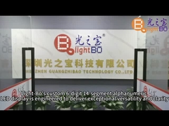 Gemäß Maß Grün 0,39 Zoll 6 Ziffer 14 Segment LED-Display für Instrumententafel