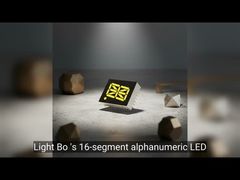 Ultraweißes 0,8-Zoll-16-Segment-Alphanumerisches LED-Display für Aufzugsanzeigen