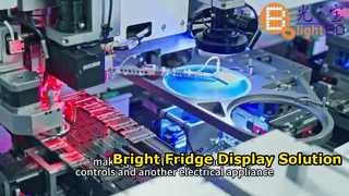 Customized Triple Digit 7-Segment LED Display for Refrigerator Control Panel