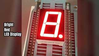 Ultrahelles rotes 0,8-Zoll-7-Segment-LED-Display