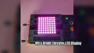 Ultrahelles 8x8 LED-Punktmatrix-Display für Aufzüge
