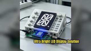 Ultrahelles blaues 16-Segment-LED-Display für Aufzüge