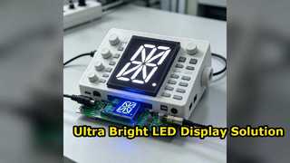 Ultrahelles 6-Segment-Zoll-LED-Anzeigemodul